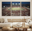 Texas Tech Red Raiders Football Team Print - Lubbock Jones by MyGreatCanvas | Canvas Wall Art Prints | Photo Prints & Wall Decor