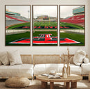 Texas Tech Red Raiders Football Team Print - Lubbock Jones by MyGreatCanvas | Canvas Wall Art Prints | Photo Prints & Wall Decor