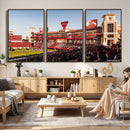 Jones AT&T Stadium Texas Tech Red Raiders Wall Art | Large