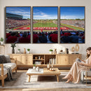 Ball State Cardinals Football Team Print - Muncie Scheumann