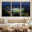 The University of South Florida Bulls Football Team Print - by MyGreatCanvas | Canvas Wall Art Prints | Photo Prints & Wall Decor