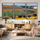 Puskar Stadium Canvas Print Wall Art - Morgantown Print -