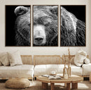 399 Grizzly Bear Canvas Print | Ready to Hang Wall Art |