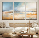 Abstract Landscape Wall Art Canvas Print - Warm Tones of by MyGreatCanvas | Canvas Wall Art Prints | Photo Prints & Wall Decor