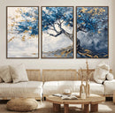 Abstract Tree Painting Canvas Wall Art | Tree of Life