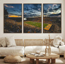 University of Wyoming Cowboys Football Team Print - Laramie by MyGreatCanvas | Canvas Wall Art Prints | Photo Prints & Wall Decor