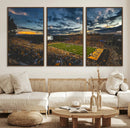 University of Wyoming Cowboys Football Team Print - Laramie by MyGreatCanvas | Canvas Wall Art Prints | Photo Prints & Wall Decor