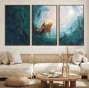 Powerful Jesus Canvas Print - Hand of Salvation, by MyGreatCanvas | Canvas Wall Art Prints | Photo Prints & Wall Decor