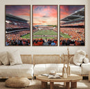 Oregon State Beavers Football Team Print - Corvallis Reser by MyGreatCanvas | Canvas Wall Art Prints | Photo Prints & Wall Decor