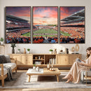 Oregon State Beavers Football Team Print - Corvallis Reser