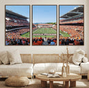 Oregon State Beavers Football Team Print - Corvallis Reser