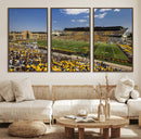 University of Wyoming Cowboys Football Team Print - Laramie