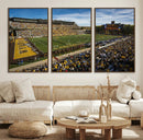 University of Wyoming Cowboys Football Team Print - Laramie by MyGreatCanvas | Canvas Wall Art Prints | Photo Prints & Wall Decor