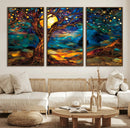 Tree of Life Wall Art - Yggdrasil Tree of Life Canvas Print by MyGreatCanvas | Canvas Wall Art Prints | Photo Prints & Wall Decor