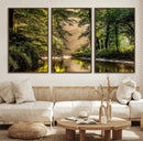 Forest Wall Art Print | River Landscape Wall Art | Perfect