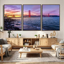 Golden Gate Bridge Wall Art Canvas Print – Framed San by MyGreatCanvas | Canvas Wall Art Prints | Photo Prints & Wall Decor