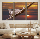 Old War Plane Wall Art Canvas Print by MyGreatCanvas | Canvas Wall Art Prints | Photo Prints & Wall Decor