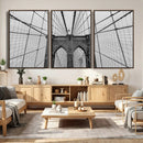 Large Brooklyn Bridge Wall Art Canvas Print