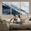 Foggy Forest Wall Art Canvas Print – Misty Mountain by MyGreatCanvas | Canvas Wall Art Prints | Photo Prints & Wall Decor