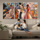 Abstract Afro American Jazz Canvas Wall Art | Music-Inspired by MyGreatCanvas | Canvas Wall Art Prints | Photo Prints & Wall Decor