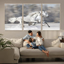The White Horses Wall Art, Framed White Horses Wall Art