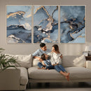 Multipanel Marble Fluid Effect Wall Art Abstract Canvas Wall by MyGreatCanvas | Canvas Wall Art Prints | Photo Prints & Wall Decor