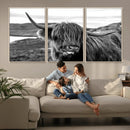 Longhorn Steer Canvas Print Wall Art, Highland Cow Canvas by MyGreatCanvas | Canvas Wall Art Prints | Photo Prints & Wall Decor