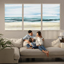 Ocean Abstract Wall Art Canvas Print