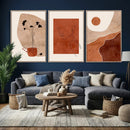Boho Sunset Mountain Canvas Print, Modern Boho Sunset by MyGreatCanvas | Canvas Wall Art Prints | Photo Prints & Wall Decor