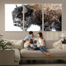 American Bison Wall Art Print – Majestic Buffalo Canvas