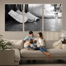 Ice Hockey Wall Art Canvas Print