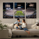 Penn Stadium Football Wall Art Canvas Print, Pennsylvania