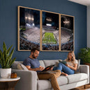 Penn Stadium Football Wall Art Canvas Print, Pennsylvania