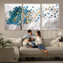 Tree Butterfly Abstract Tree and Butterfly Wall Art Canvas