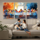 Abstract Watercolor The Last Supper Wall Art by MyGreatCanvas | Canvas Wall Art Prints | Photo Prints & Wall Decor