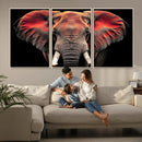 Elephant Wall Art Canvas Print