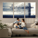Jesus and the Fading Cross Wall Art Print – Symbol of Faith, by MyGreatCanvas | Canvas Wall Art Prints | Photo Prints & Wall Decor