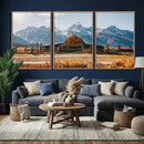 Vintage Old Barn Field Wall Art Canvas Print for Farmhouse by MyGreatCanvas | Canvas Wall Art Prints | Photo Prints & Wall Decor