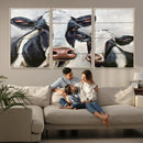 Vintage Baby and Mom Cattle Wall Art Canvas Print by MyGreatCanvas | Canvas Wall Art Prints | Photo Prints & Wall Decor