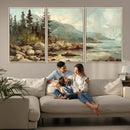 Abstract Acadia National Park Wall Art Canvas Print -