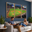 Angel Stadium Aerial Canvas Print – Los Angeles Angels