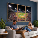 Fenway Park Wall Art Canvas Print | Large Baseball Stadium