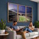 New England Patriots Football Team Print - Foxborough