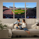 Cincinnati Reds Baseball Canvas Print - American Ball