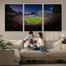 Houston Astros Baseball Print Canvas - Houston Minute Maid