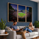 Houston Astros Baseball Print Canvas - Houston Minute Maid