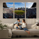 Truist Park Stadium Canvas Wall Art - Atlanta Braves Game