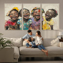 Shai Yossef style Joyful Childhood Canvas Wall Art - by MyGreatCanvas | Canvas Wall Art Prints | Photo Prints & Wall Decor
