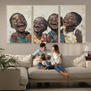 Shai Yossef Print - Joyful Childhood Canvas Wall Art -