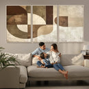 Wabi Sabi Geometric Wall Art | Abstract Modern Minimalist